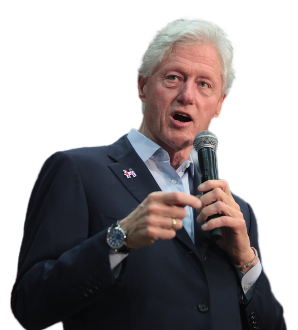Former U.S. President Bill Clinton