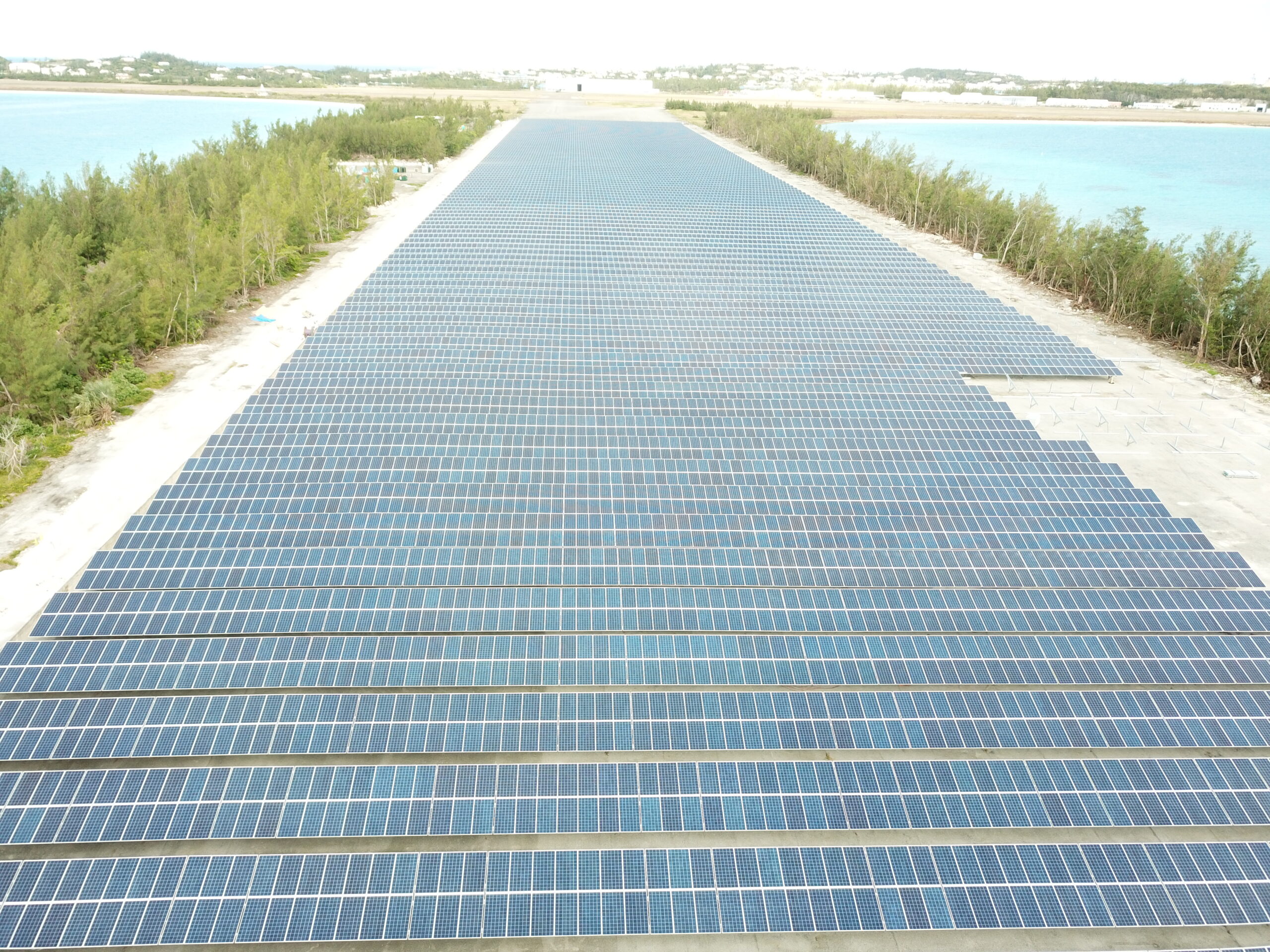 Bermuda solar field