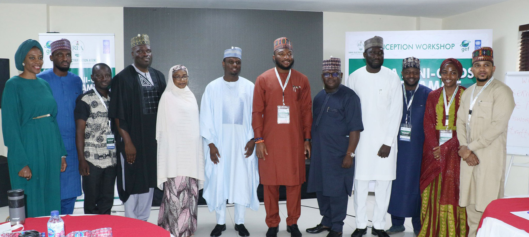 The Rural Electrification Agency and partners at the Africa Minigrids Inception Workshop