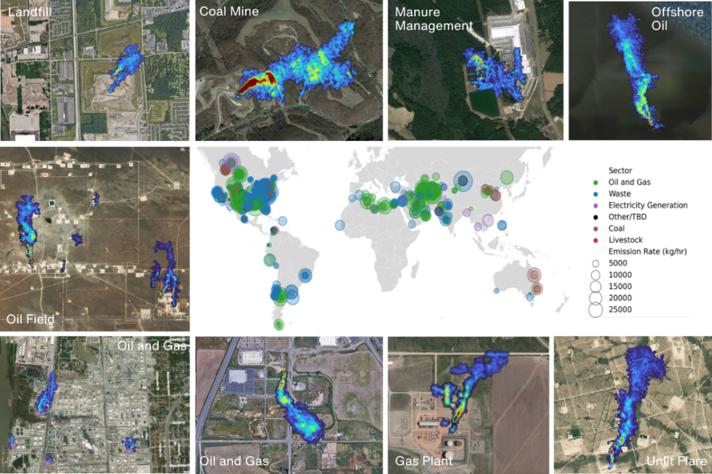 Exhibit 7. US methane leaks detected via aerial methods