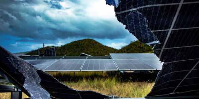Solar Under Storm