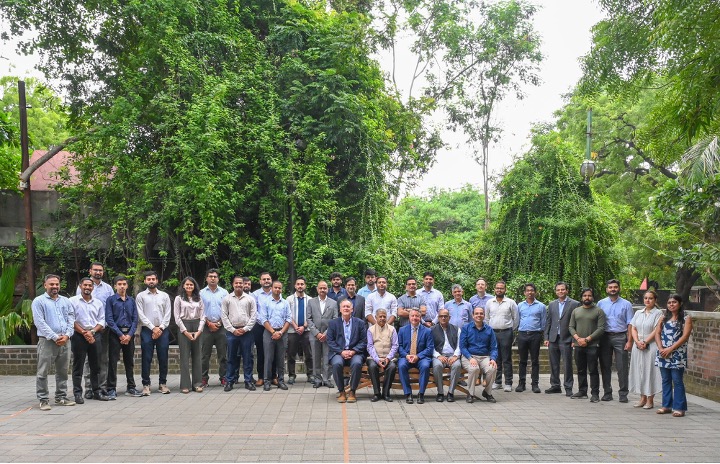 Workshop participants at CEPT University, Ahmedabad