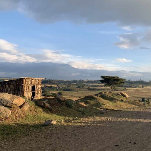 Ethiopia wide open landscape