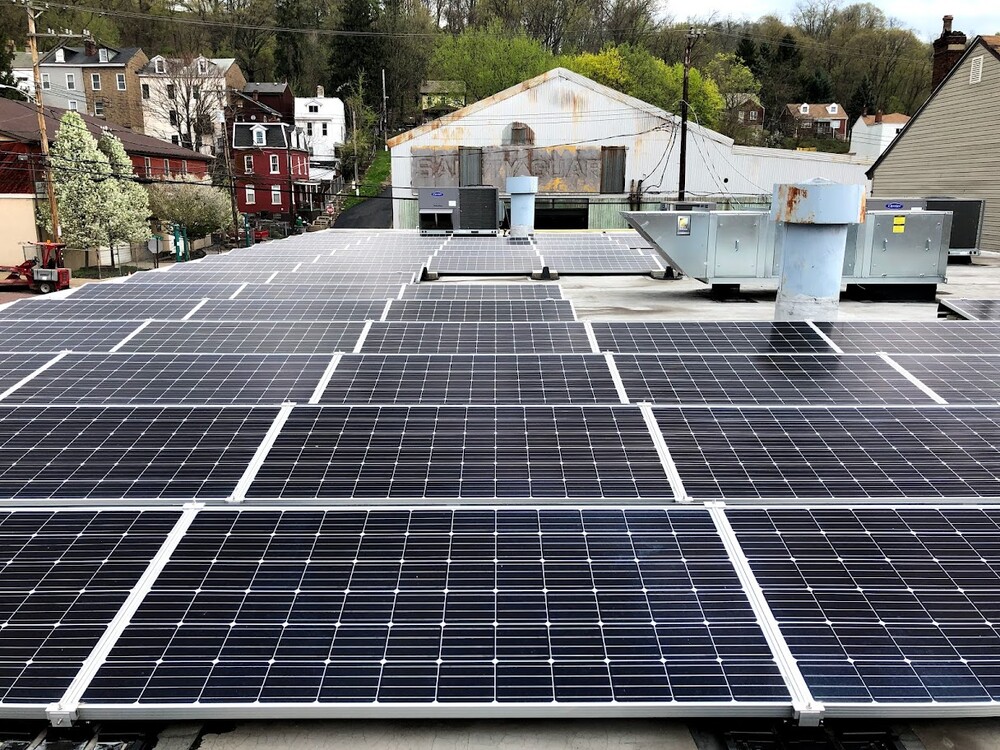 Rooftop Solar on Millvale Food and Energy Hub
