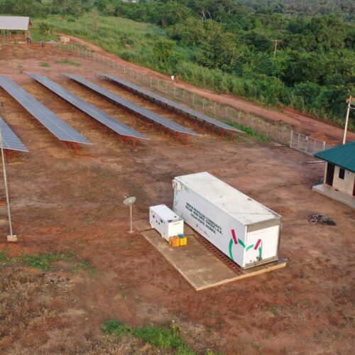 minigrid solar project in Africa