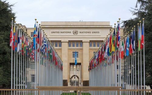 UN palace building