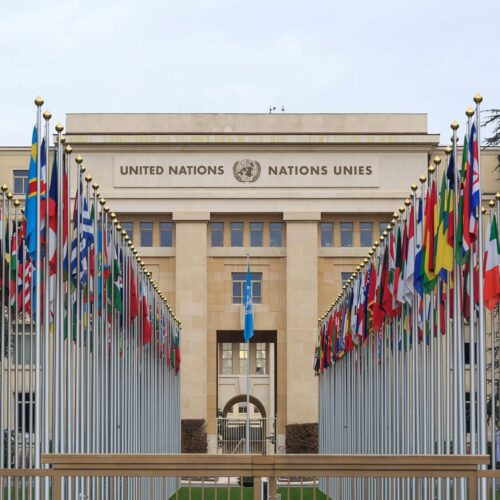 UN palace building