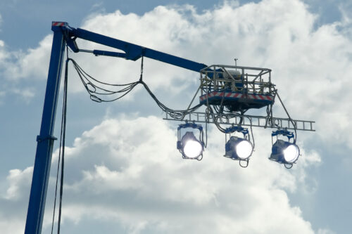 movie light rig