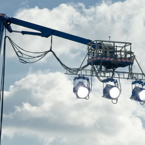 movie light rig