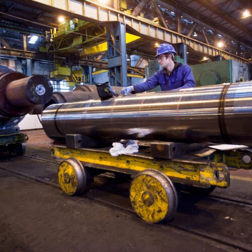 steel plant worker