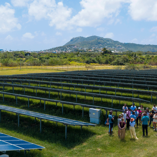 3-megawatt St. Lucia Electricity Services Limited (LUCALEC) solar farm