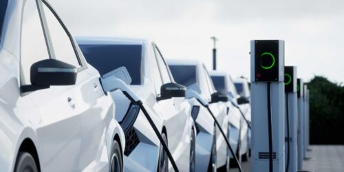 ev cars in row