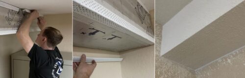 soffit duct installation